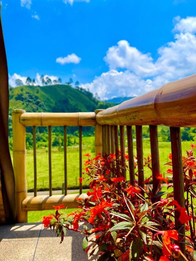 Glamping La Herradura サンタ・ロサ・デ・カバル エクステリア 写真